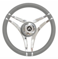 VS15 Steering Wheel -  Diameter 350mm - Grey - 62.00891.02 - Riviera 